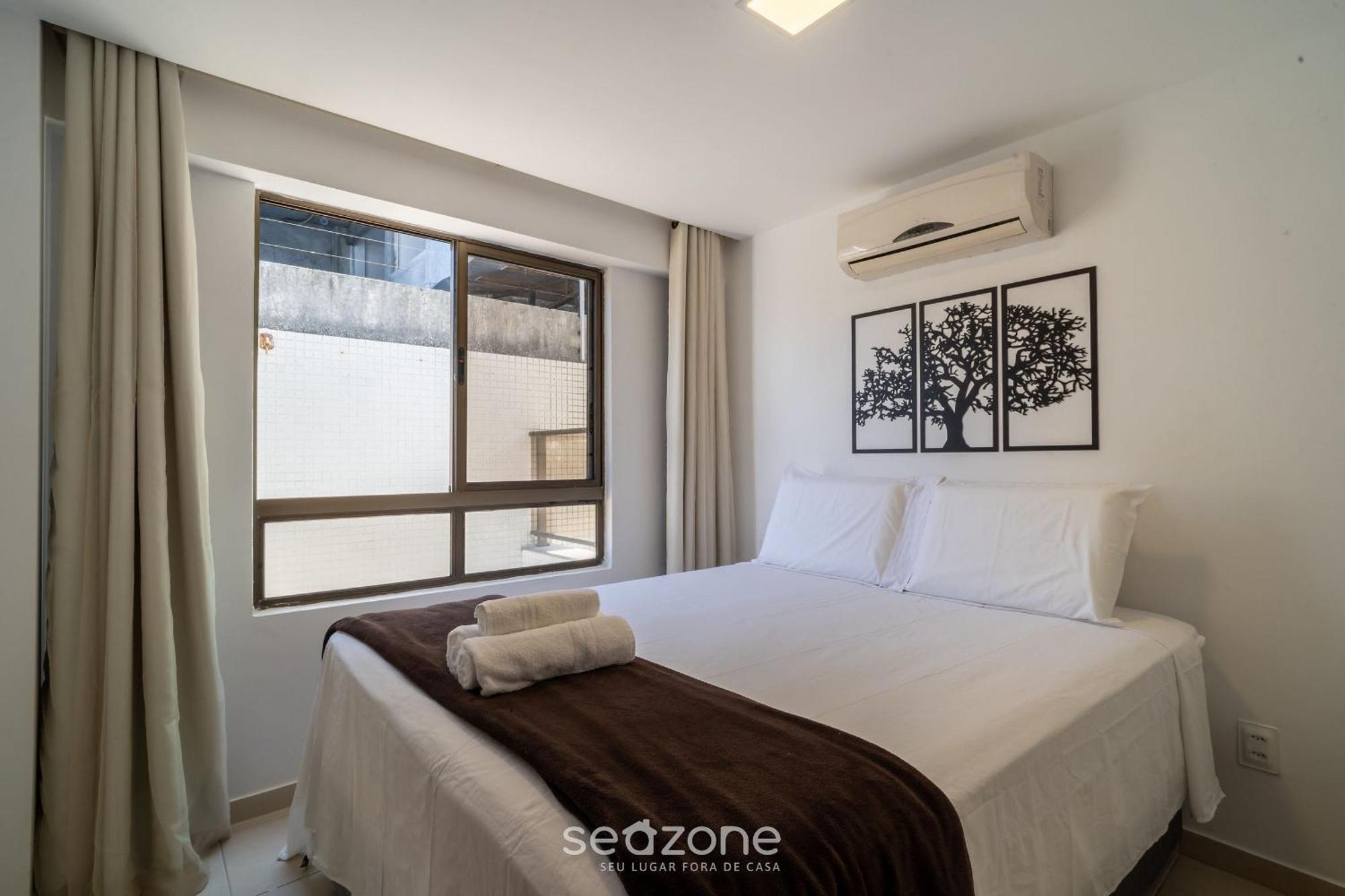 Apto Em Cond Quadra Mar E C/ Piscina Hss0007 Apartamento *