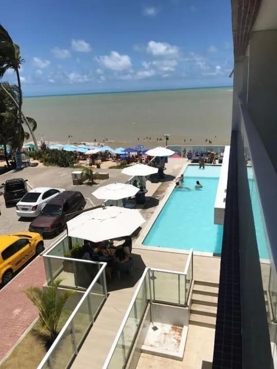 Apartamento Pe Na Areia Do Caribessa Com Piscina *