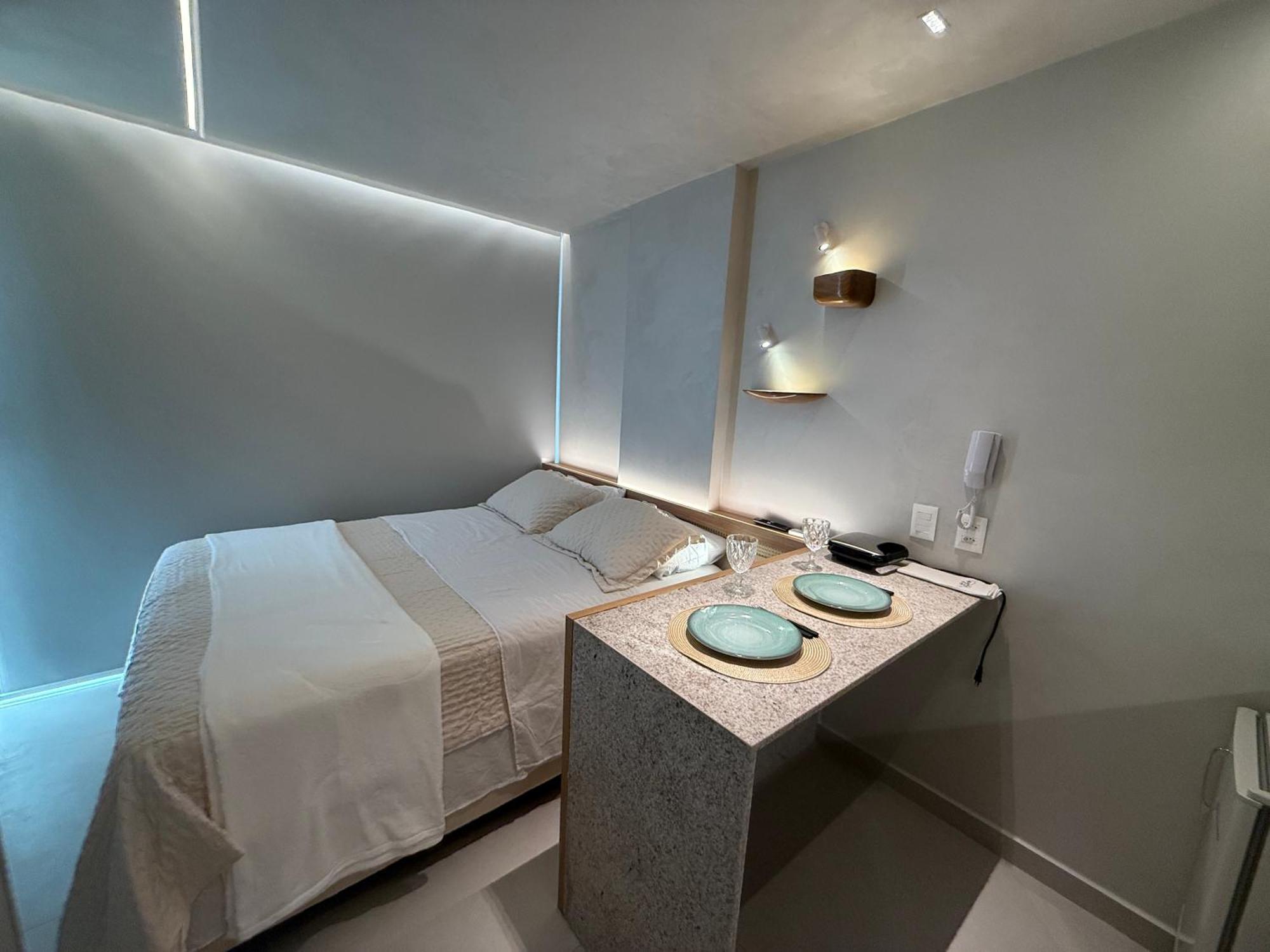 Breeze - Lindo Flat Pe Na Areia No Jd Oceania Apartamento