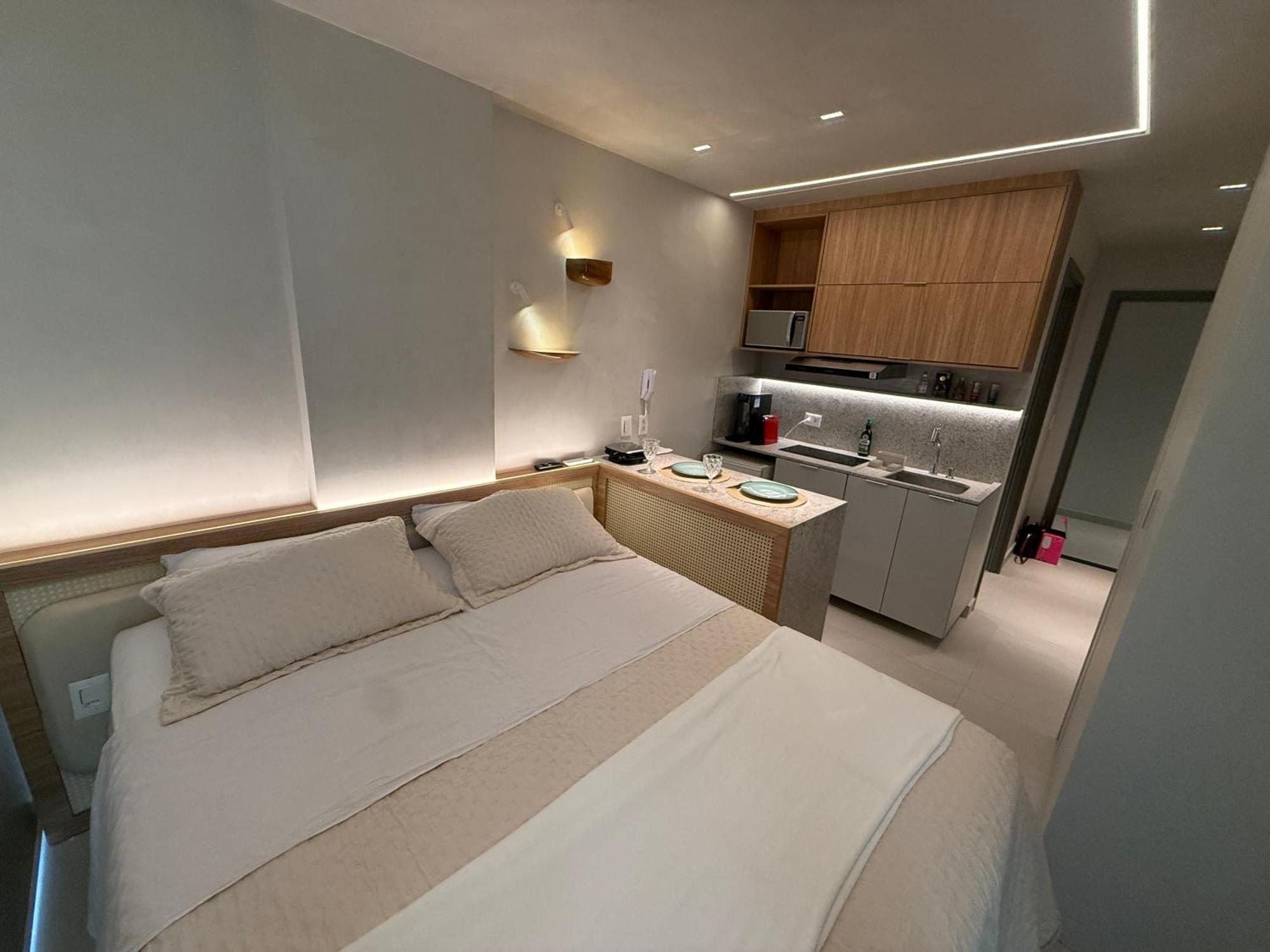 Breeze - Lindo Flat Pe Na Areia No Jd Oceania