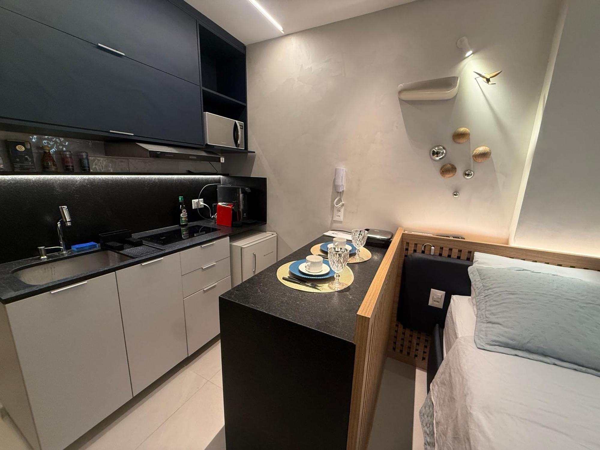 Apartamento Breeze - Lindo Flat Pe Na Areia No Jd Oceania