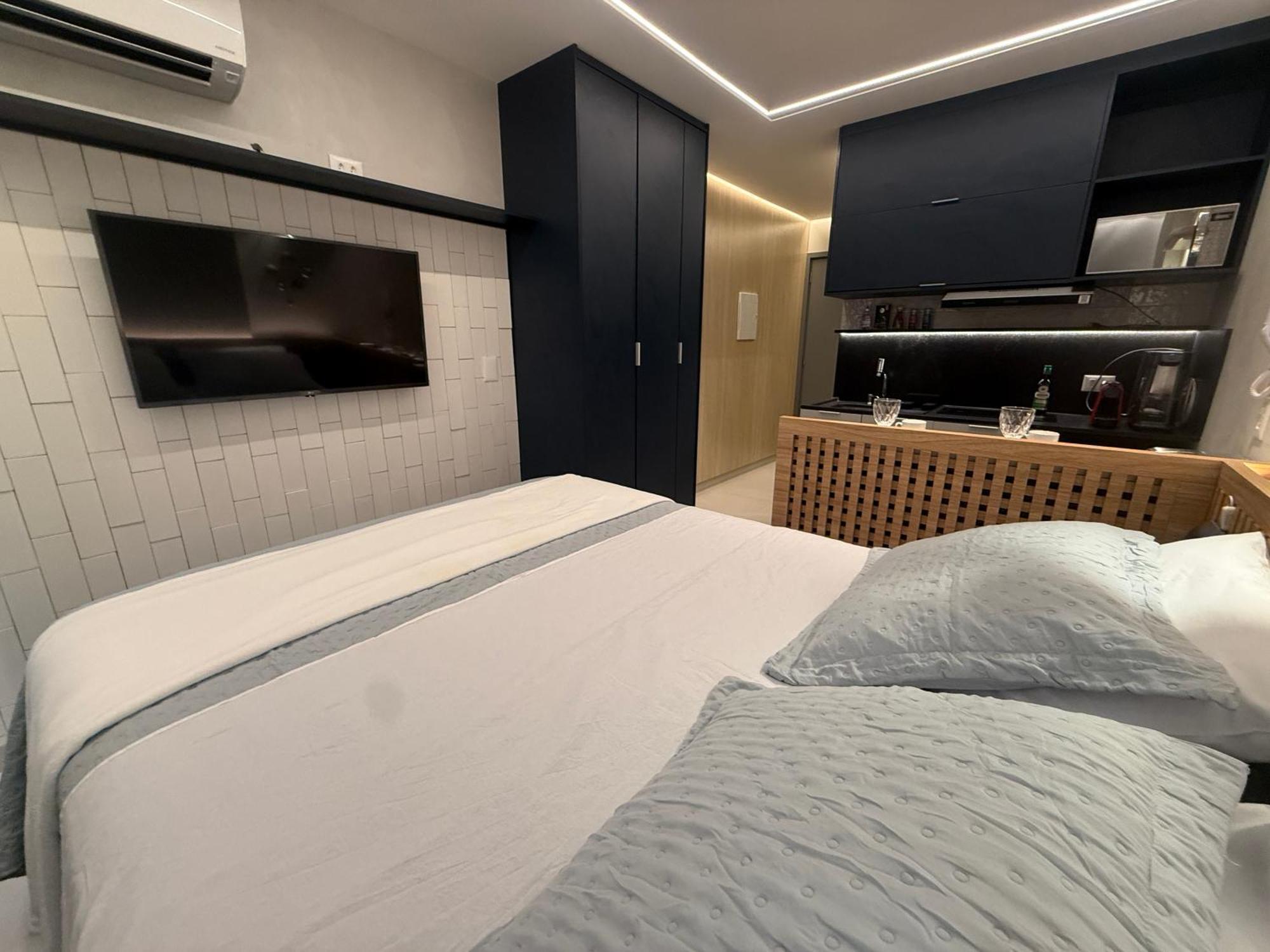Breeze - Lindo Flat Pe Na Areia No Jd Oceania