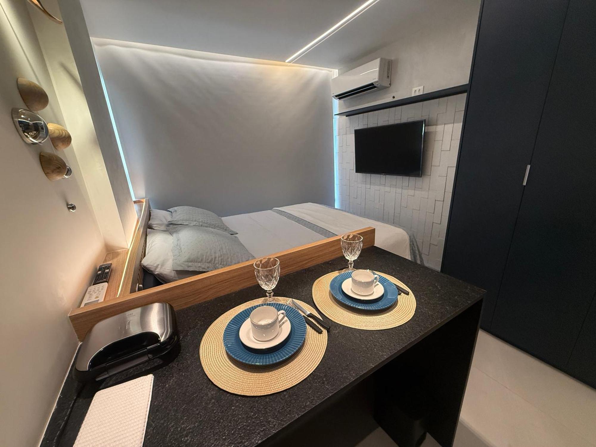 Breeze - Lindo Flat Pe Na Areia No Jd Oceania Apartamento