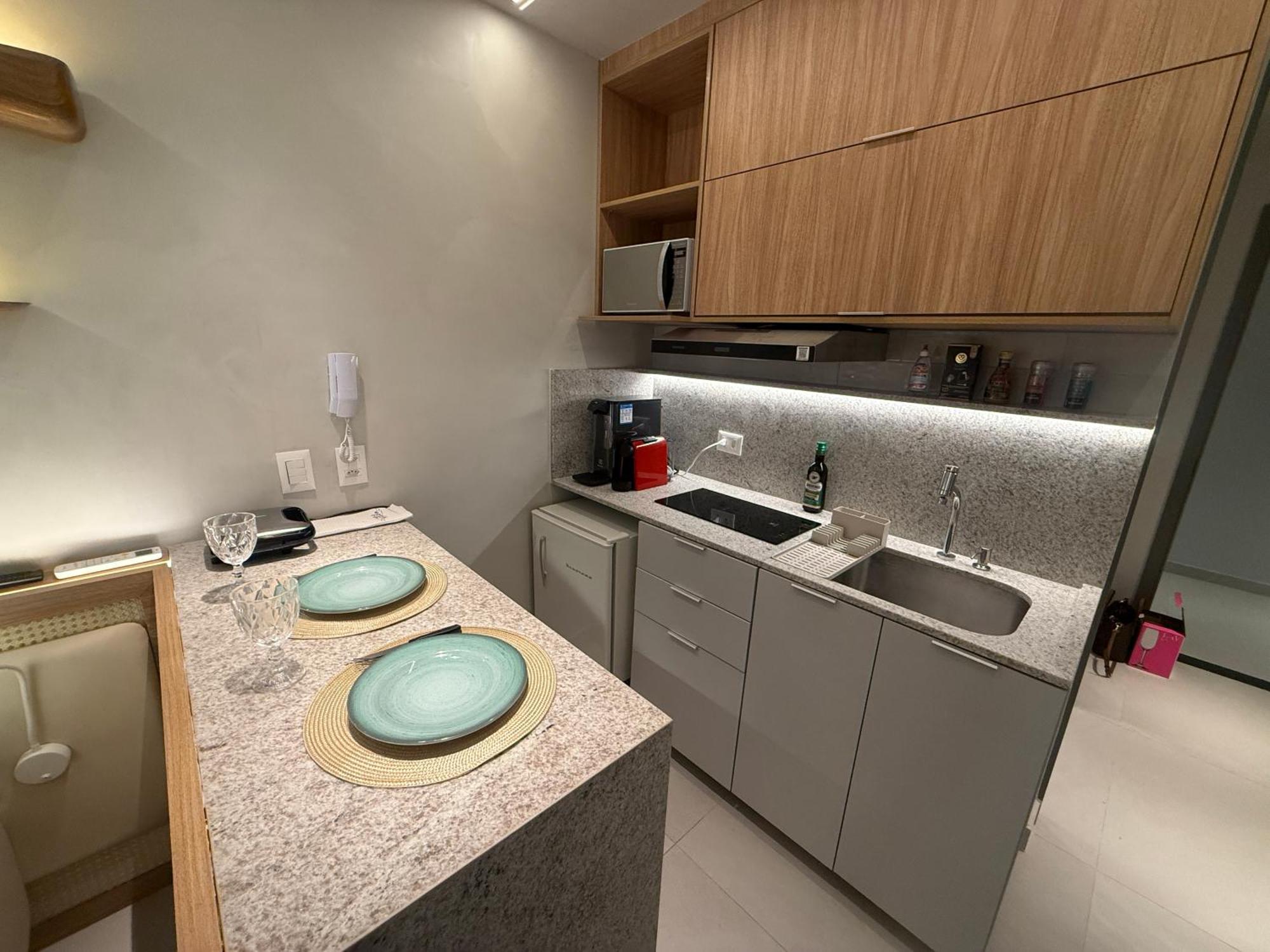 Apartamento Breeze - Lindo Flat Pe Na Areia No Jd Oceania