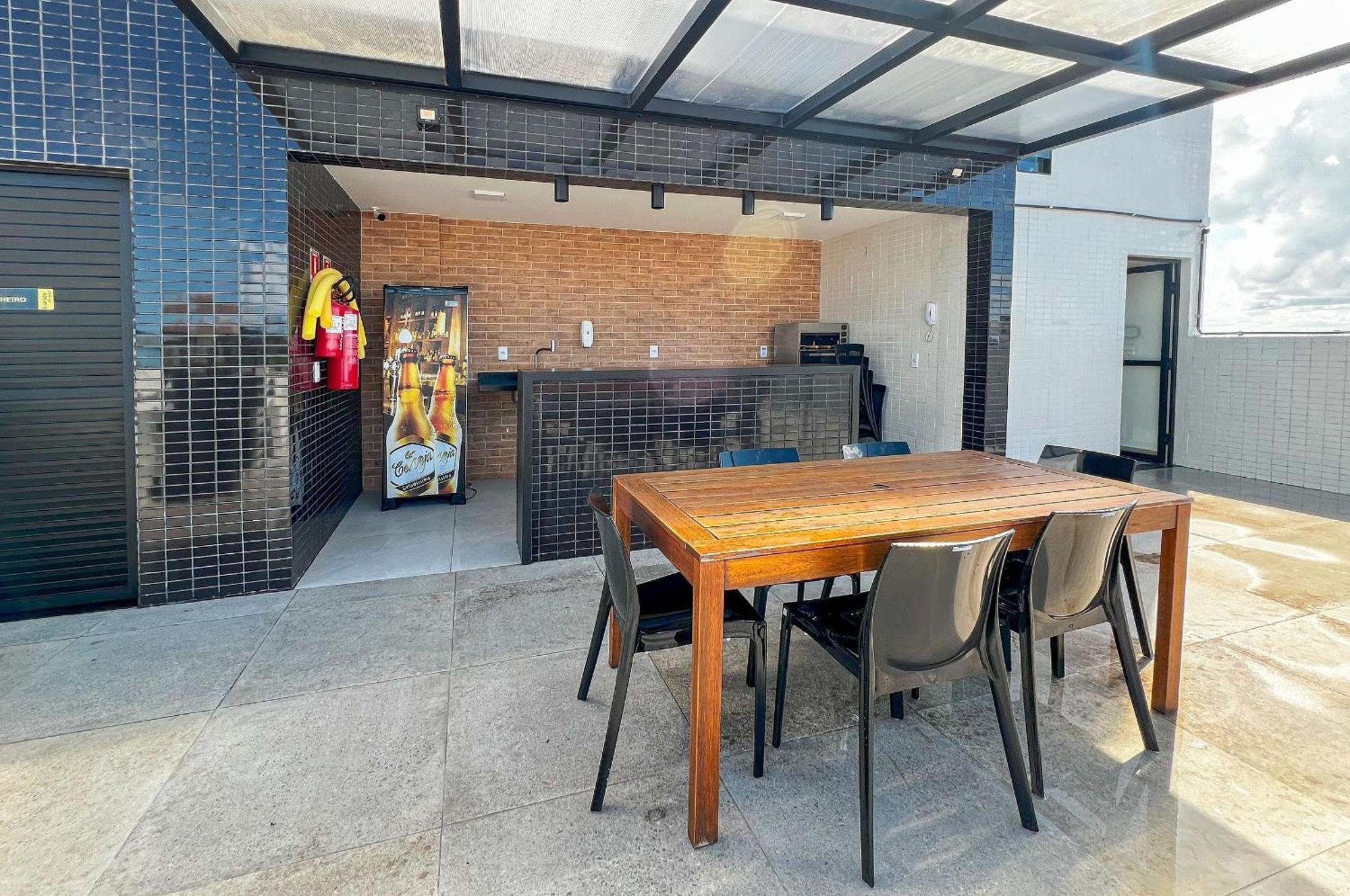 Bessa Apto Novinho 300m 2 Quartos 4 Pessoas *