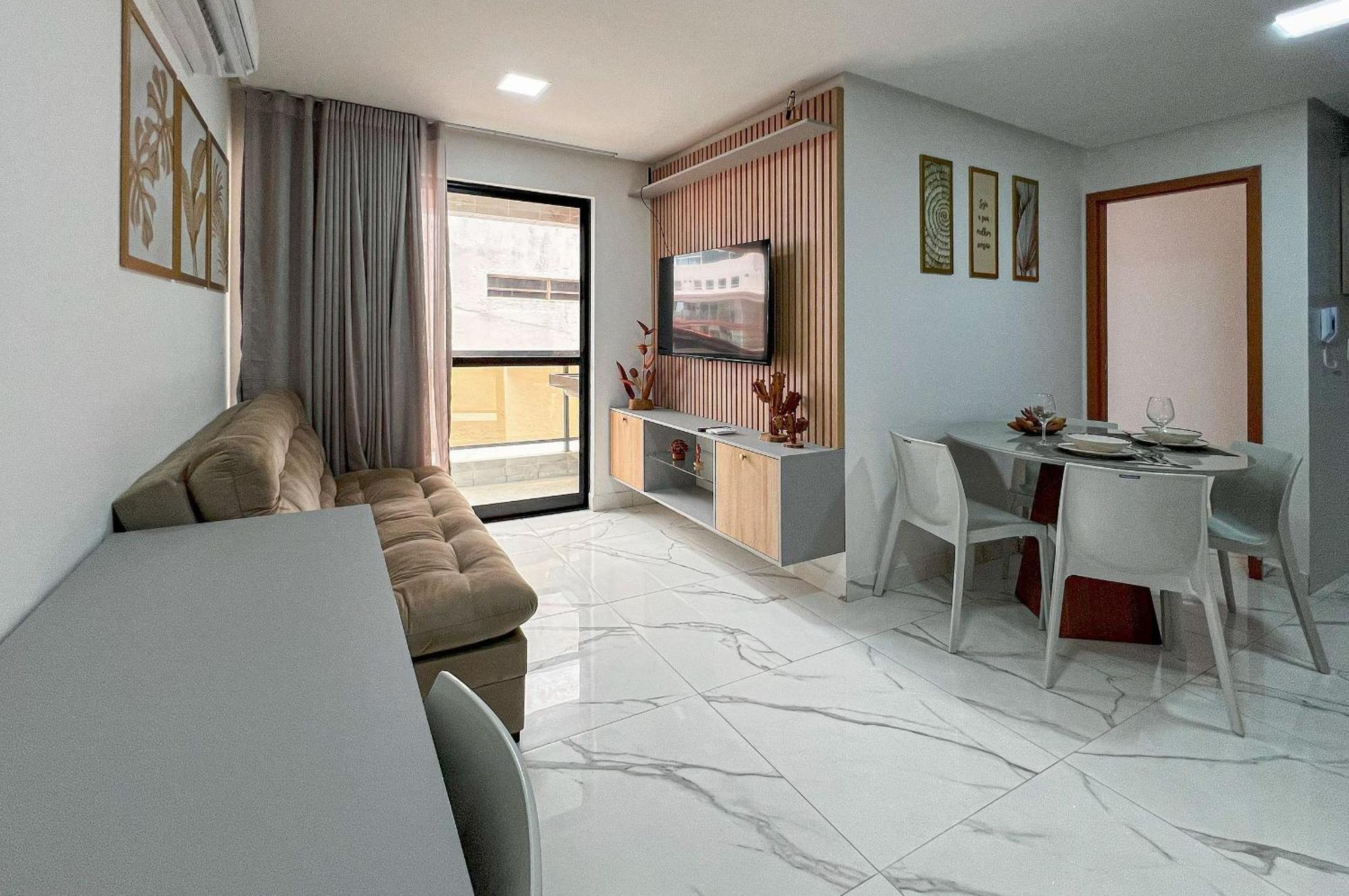 Apartamento Apto Novinho Bessa 200m 4 Pessoas *