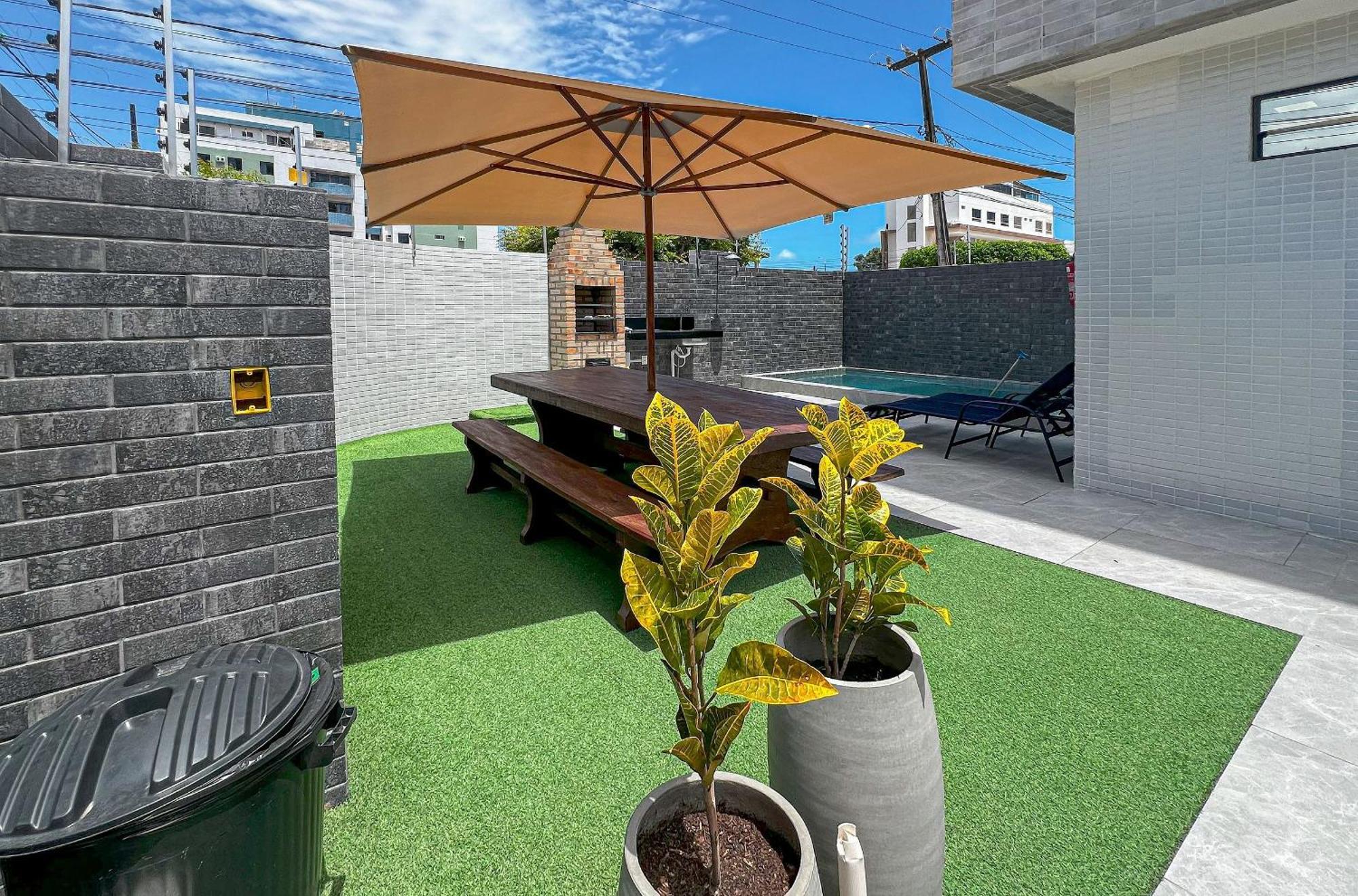 Apto Incrivel Terreo 200m Do Mar 5 Pessoas Bessa Apartamento *