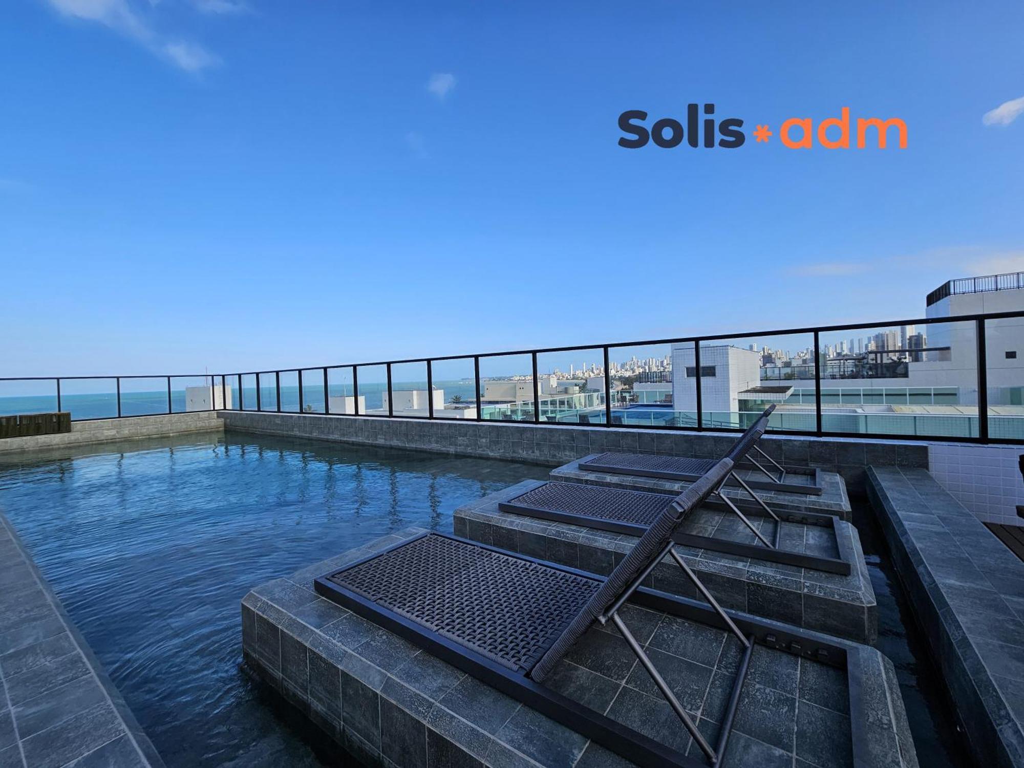 Apartamento Flat No Bessa A 50m Da