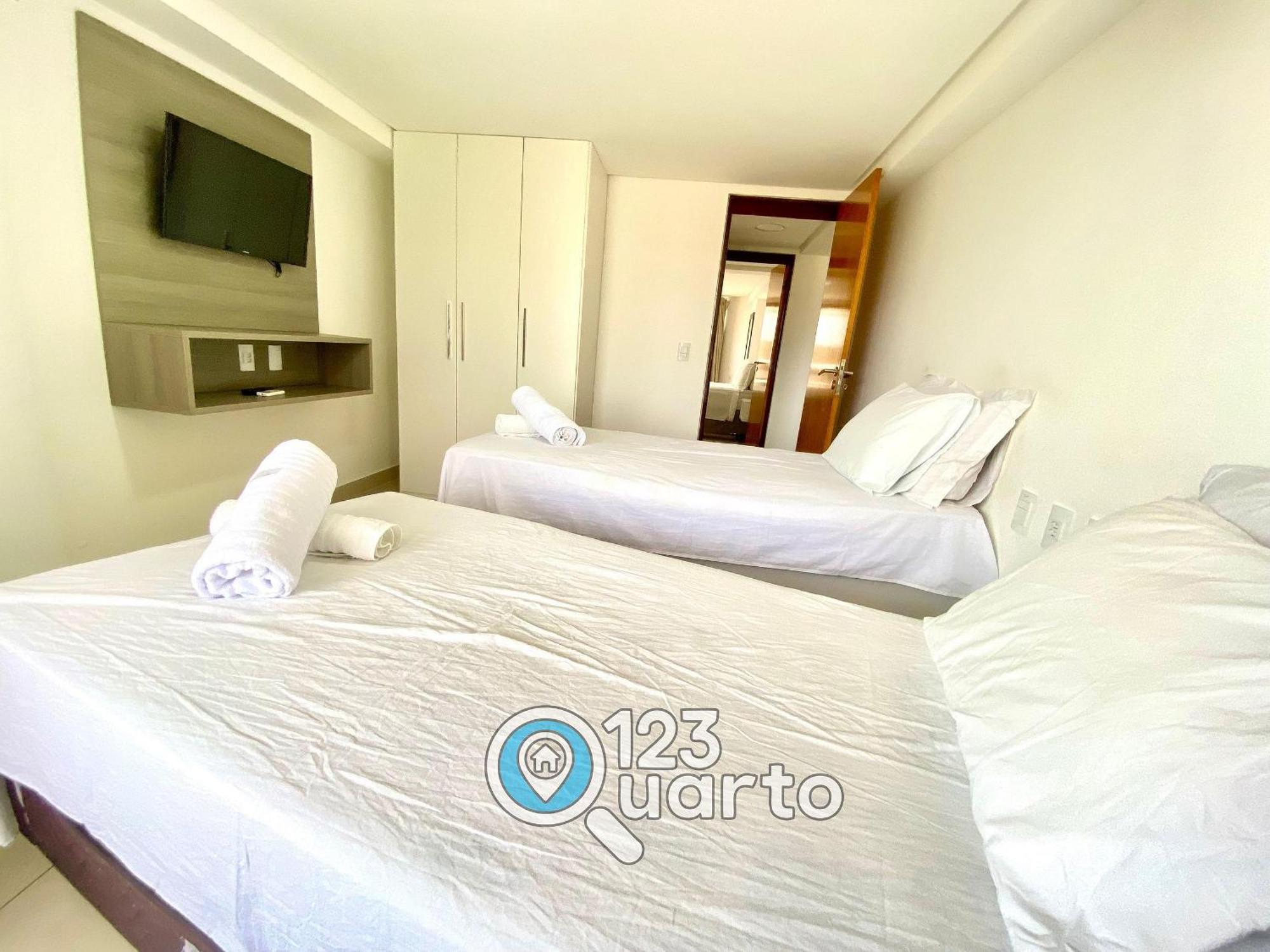 Gold Flat Cabo Branco By 123quarto Apartment *