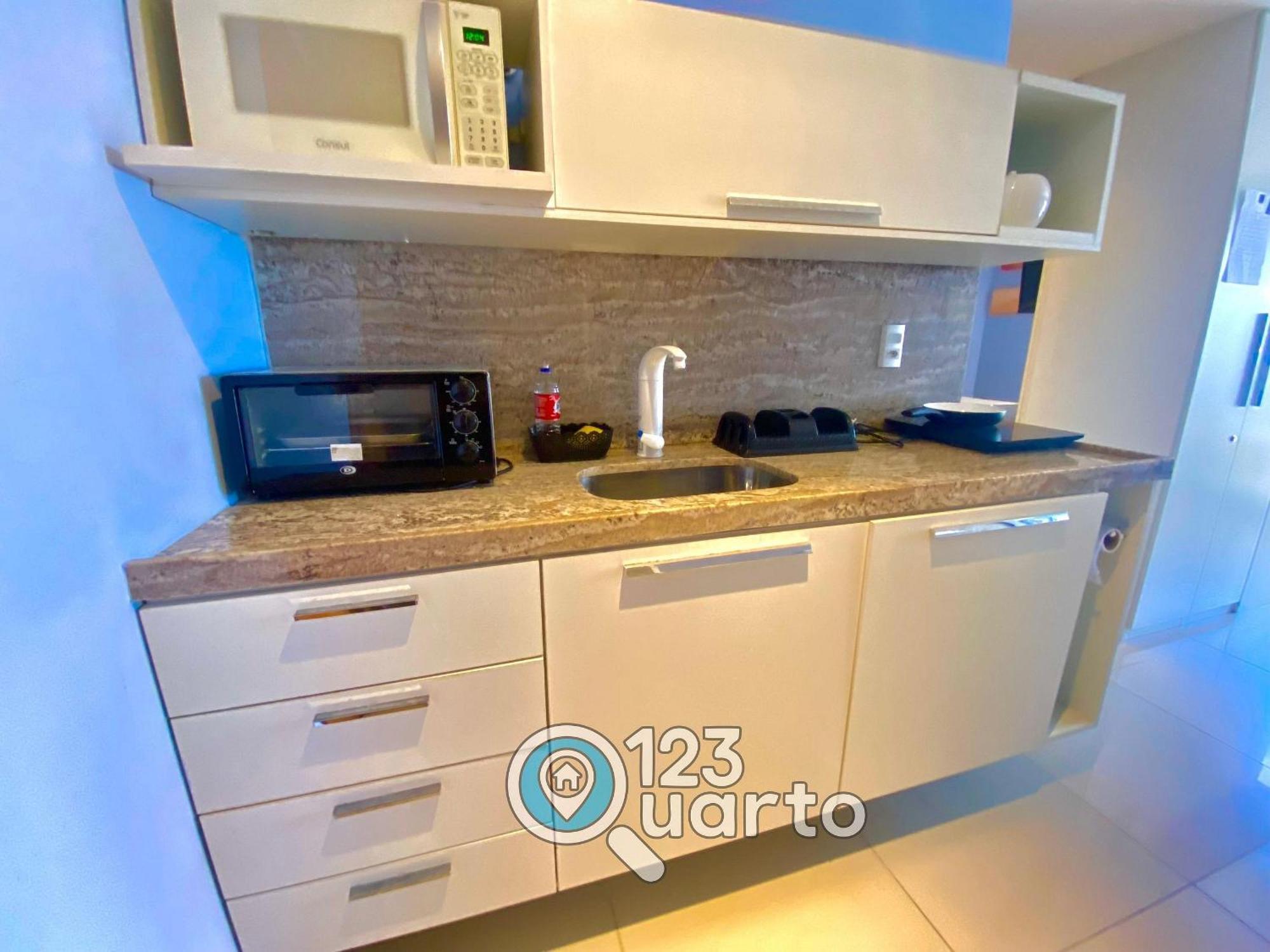 Gold Flat Cabo Branco By 123quarto Apartment *