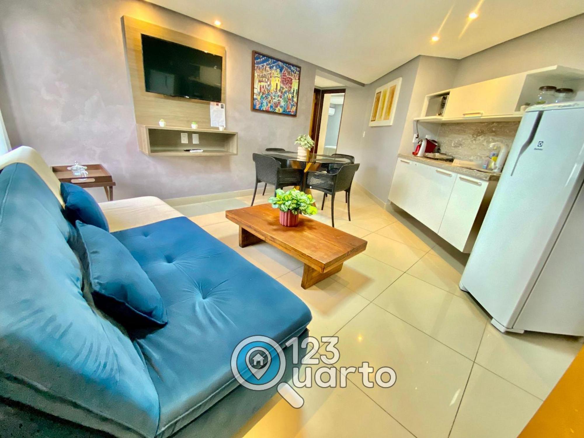 Gold Flat Cabo Branco By 123quarto * Joao Pessoa
