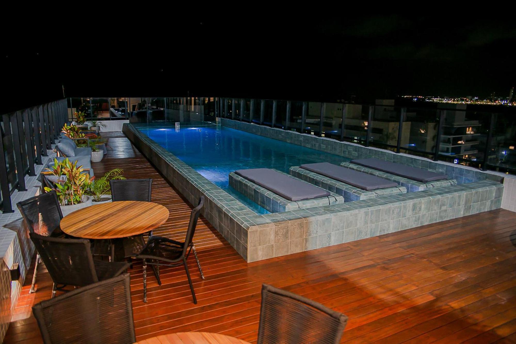 Apartamento Flat Vista Mar Apenas 50 Metros Da *