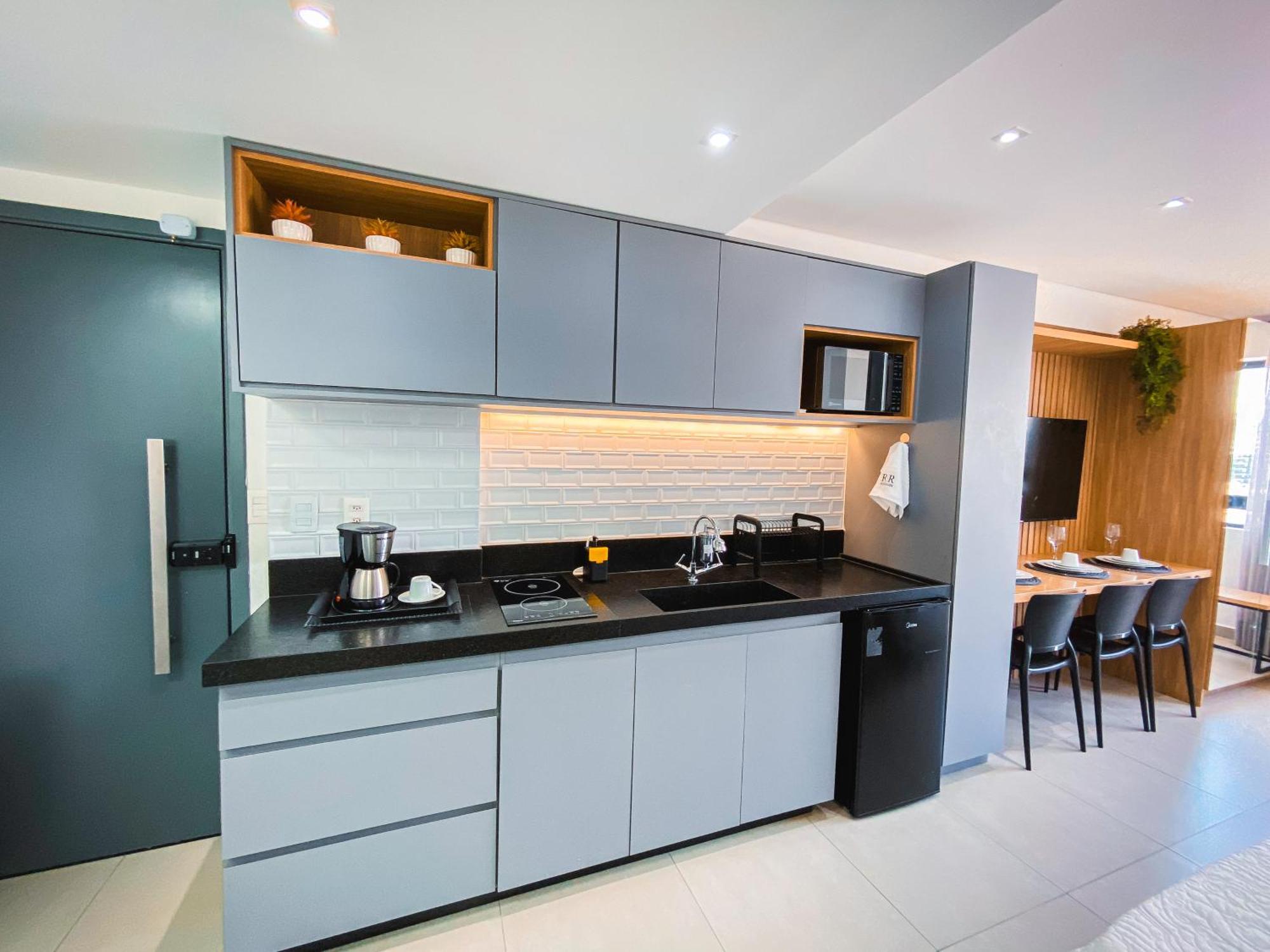 Apartamento Flat Vista Mar Apenas 50 Metros Da