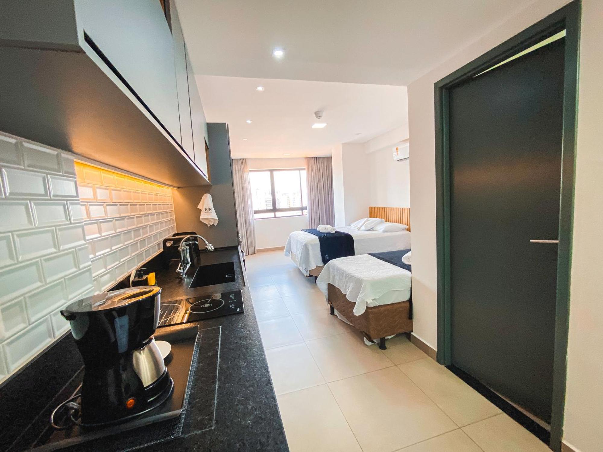 Apartamento Flat Vista Mar Apenas 50 Metros Da
