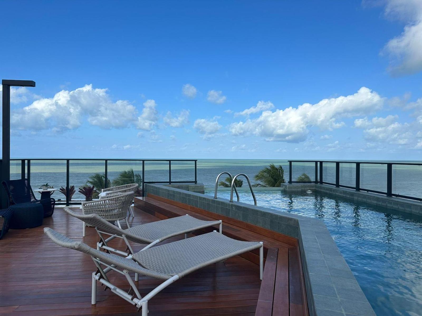 Apartamento Flat Beira Mar De Joao Pessoa Area Externa Privativa 109 João Pessoa