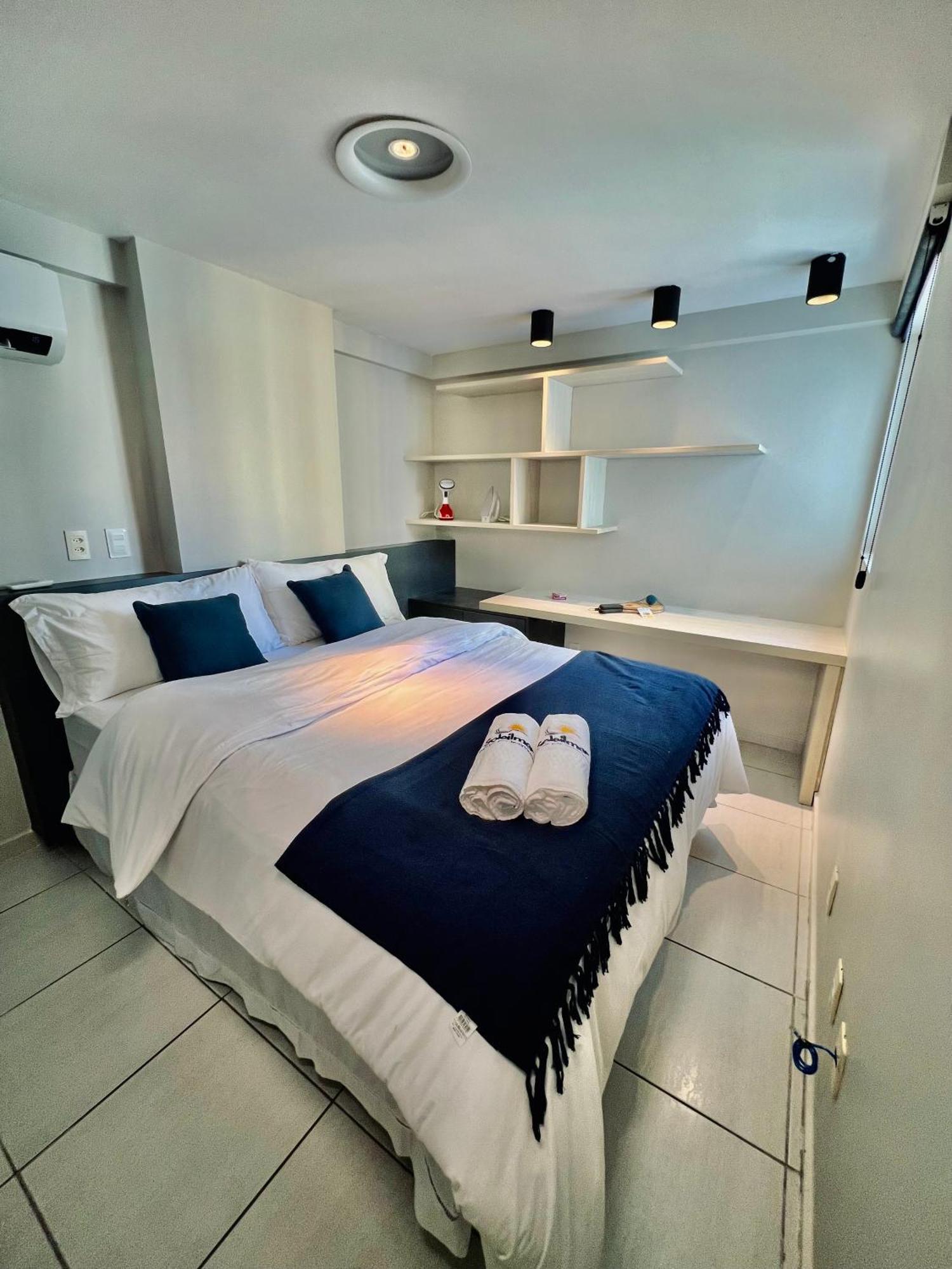 Flat Com 2 Qts Prox A Praia, Shoppings, Mercados, Restaurantes E Padarias Apartment