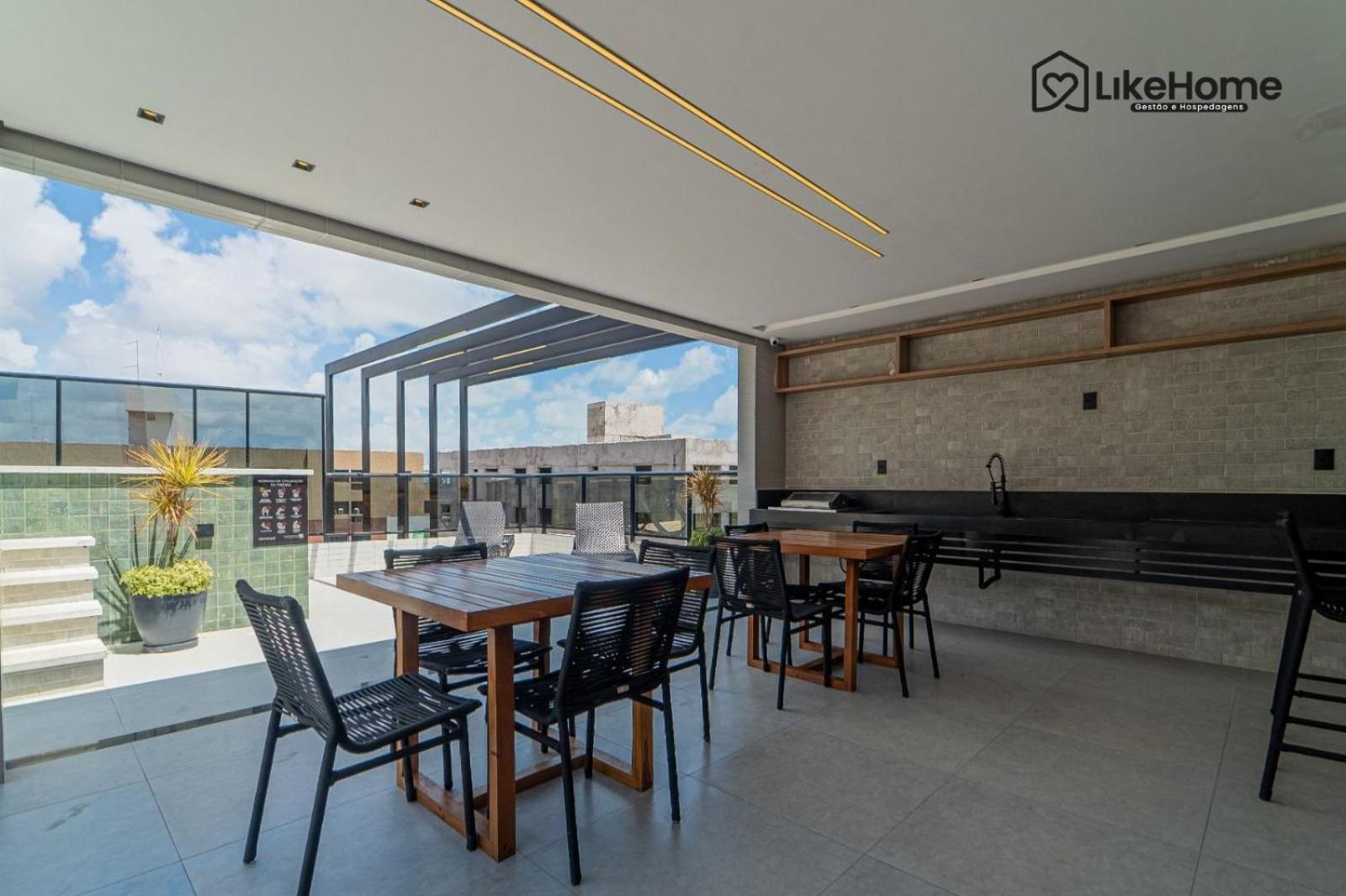 Apartamento Mahalo Flat, Cabo Branco - Likehome Hospedagens João Pessoa