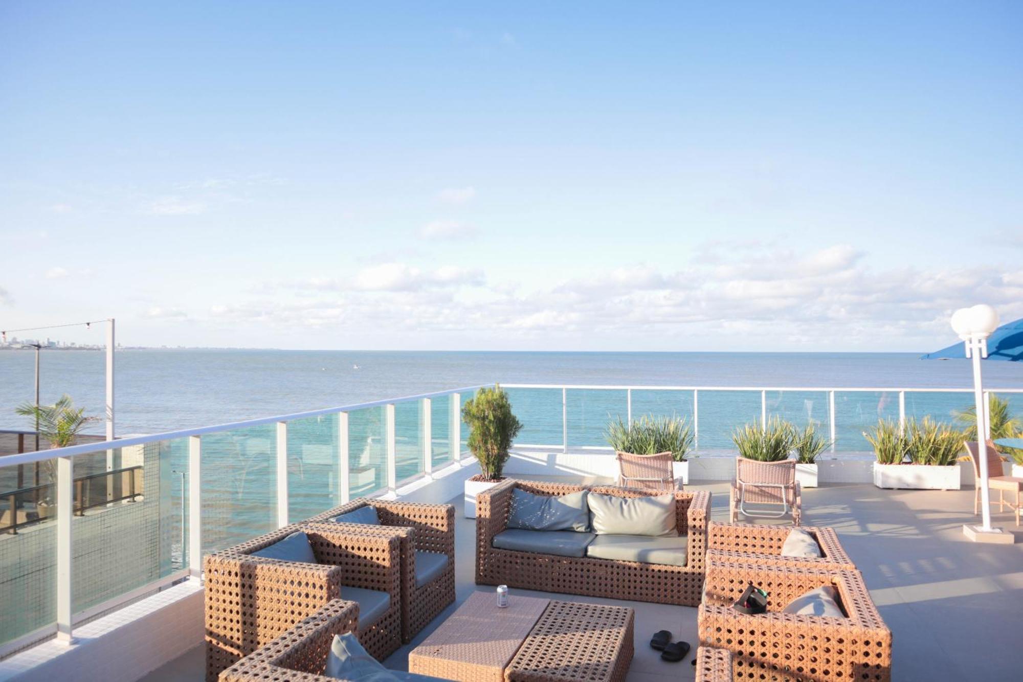 Apartamento Acorde Com O Mar Aos Seus Pes! Blue Sunset #213 *