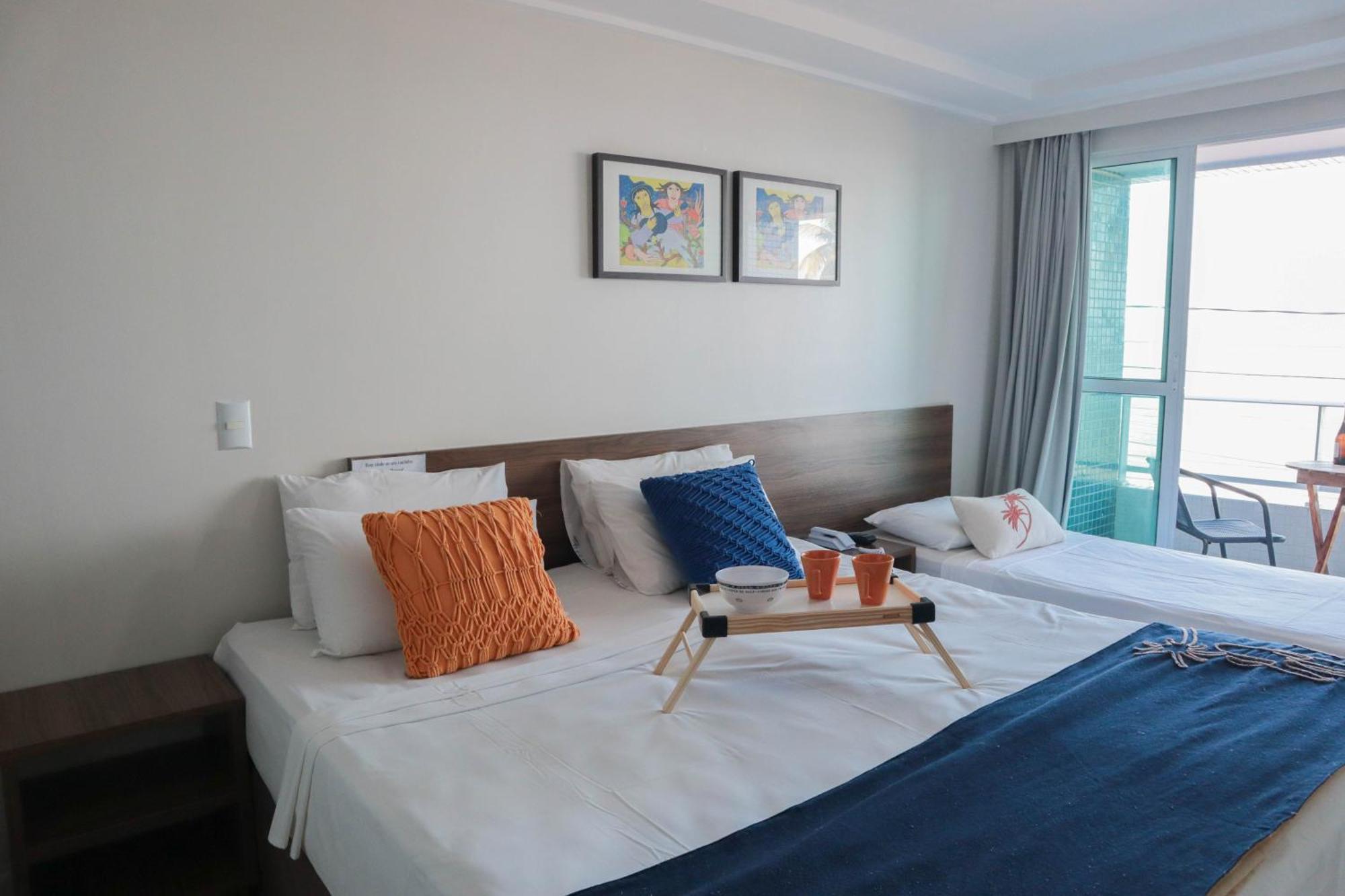 Apartamento Acorde Com O Mar Aos Seus Pes! Blue Sunset #213