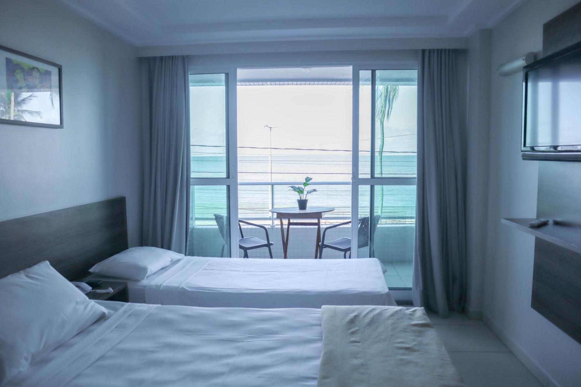 Apartamento Acorde Com O Mar Aos Seus Pes! Blue Sunset #213