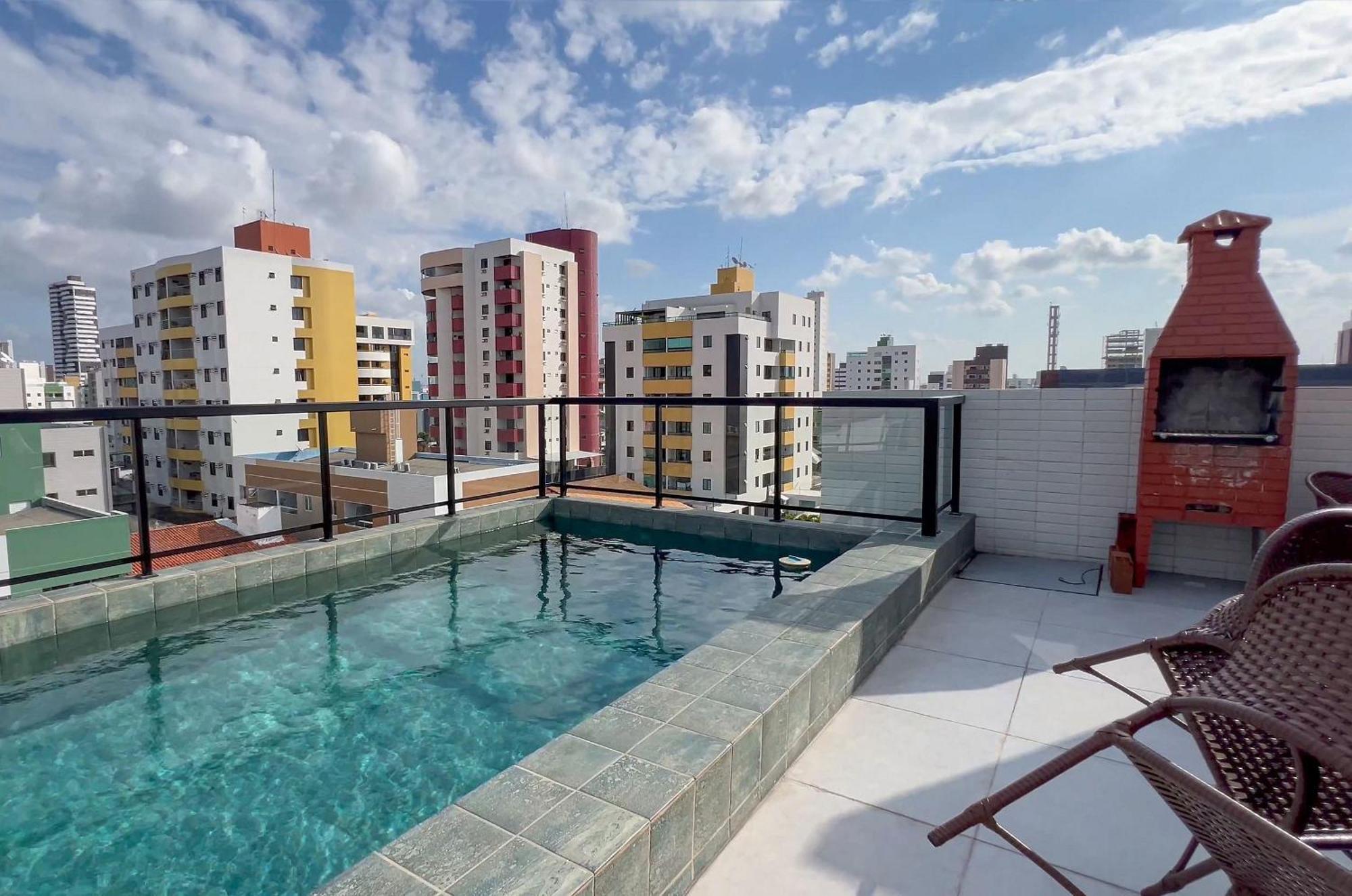 Flat Bessa Garagem Piscina 3 Pessoas 150m *