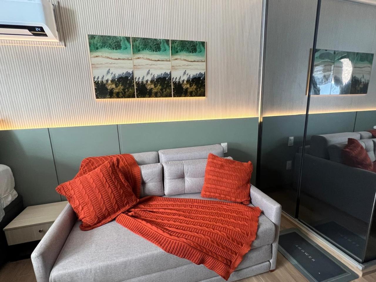 Apartamento Viva Hospedagens - Flat 009 Beira Mar Com Varanda *