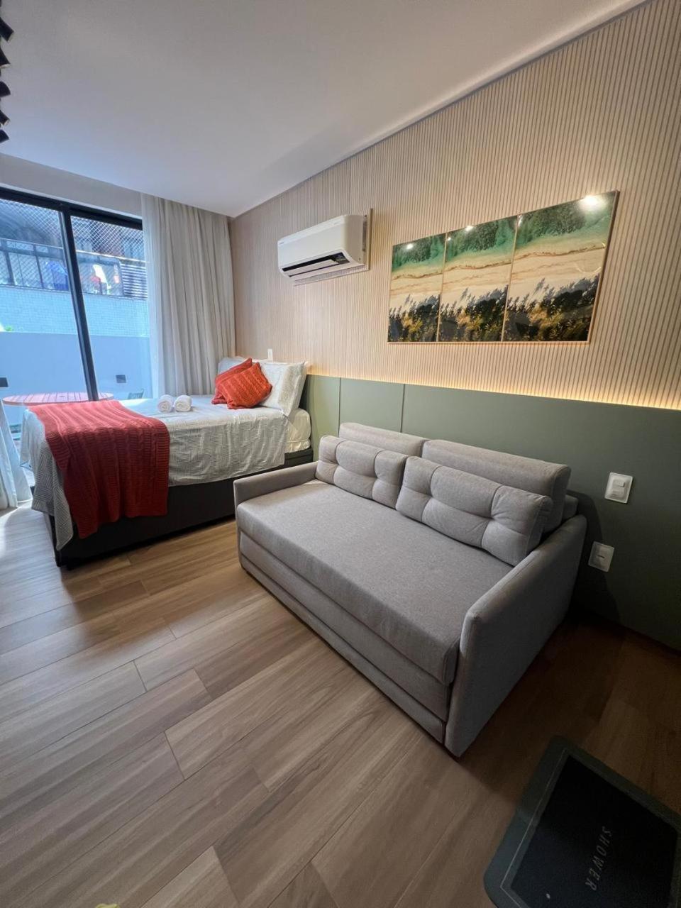 Viva Hospedagens - Flat 009 Beira Mar Com Varanda