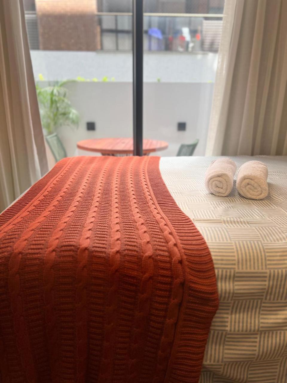 Apartamento Viva Hospedagens - Flat 009 Beira Mar Com Varanda *