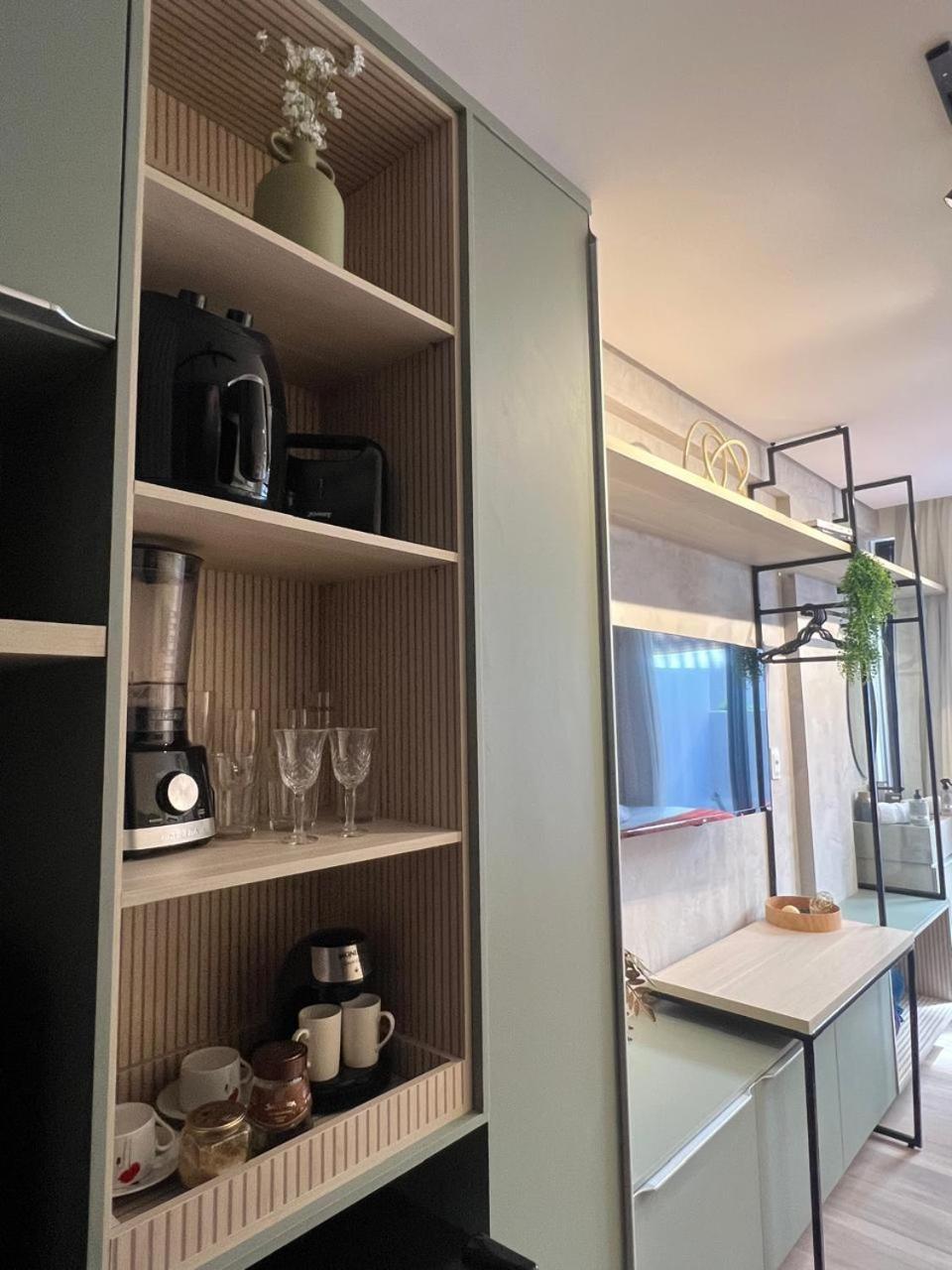 Viva Hospedagens - Flat 009 Beira Mar Com Varanda *