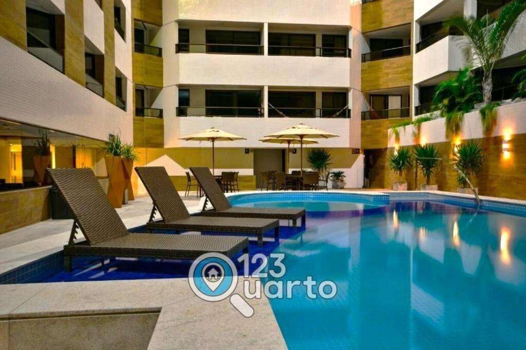 Gold Flat Cabo Branco By 123quarto Apartment