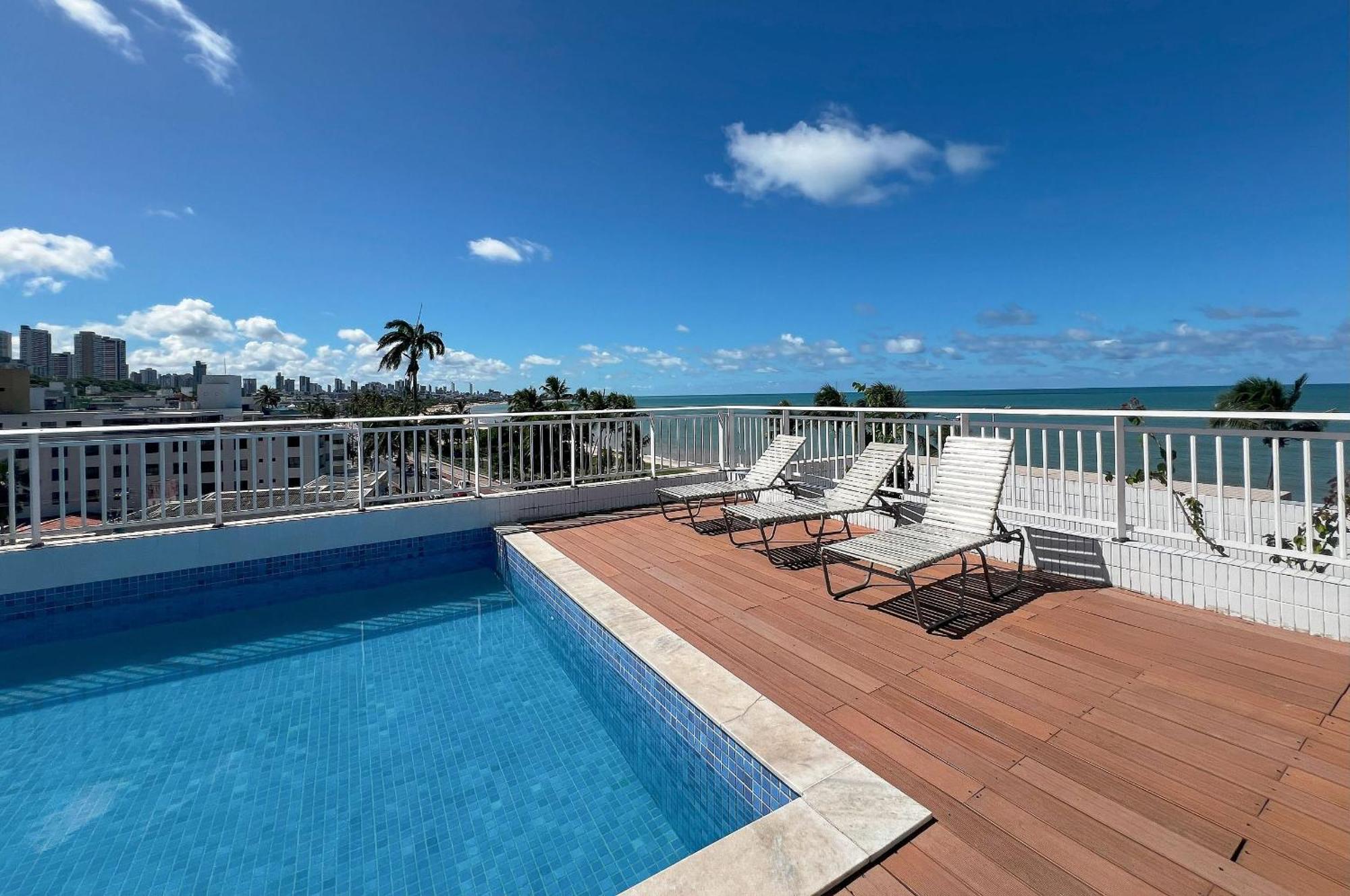 Apartamento Orla De Cabo Branco 3 Pessoas Beira Mar *