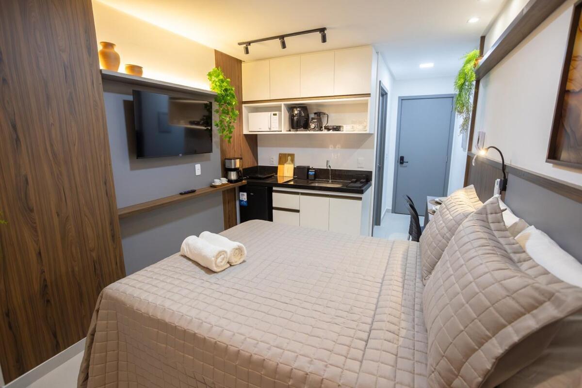 Apartamento Flat Vista Mar E Pe Na Areia Da Do Bessa João Pessoa