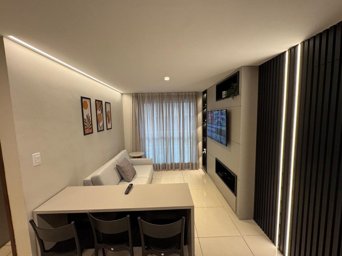 A 50 Metros Da Praia, Moderno Minimalista 2 Qts Apartamento *