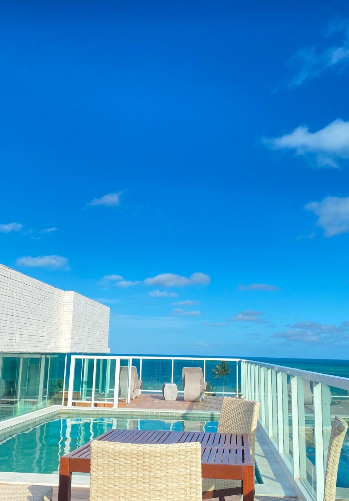 A 50 Metros Da Praia, Moderno Minimalista 2 Qts Apartamento João Pessoa