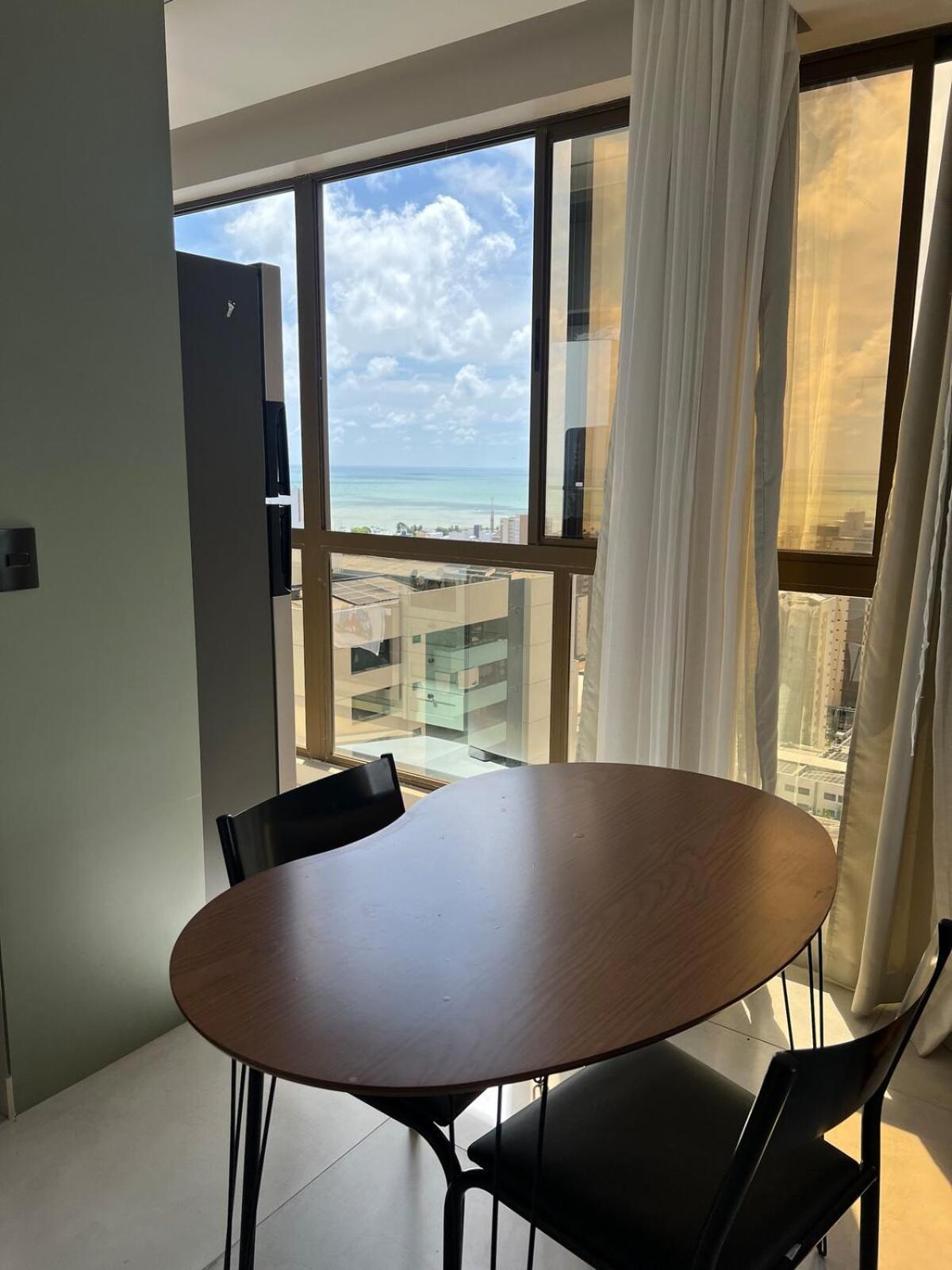 Apartamento Flat Charmoso Em Vista Mar & Mata *