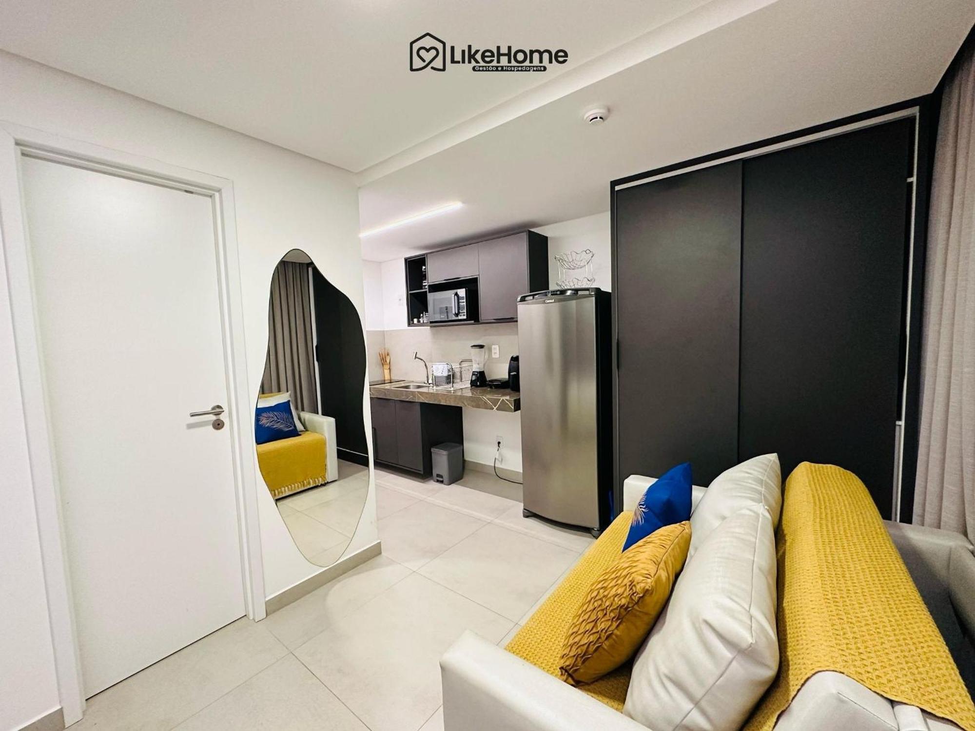 Apartamento Edifício Ozean Service - Likehome Hospedagens