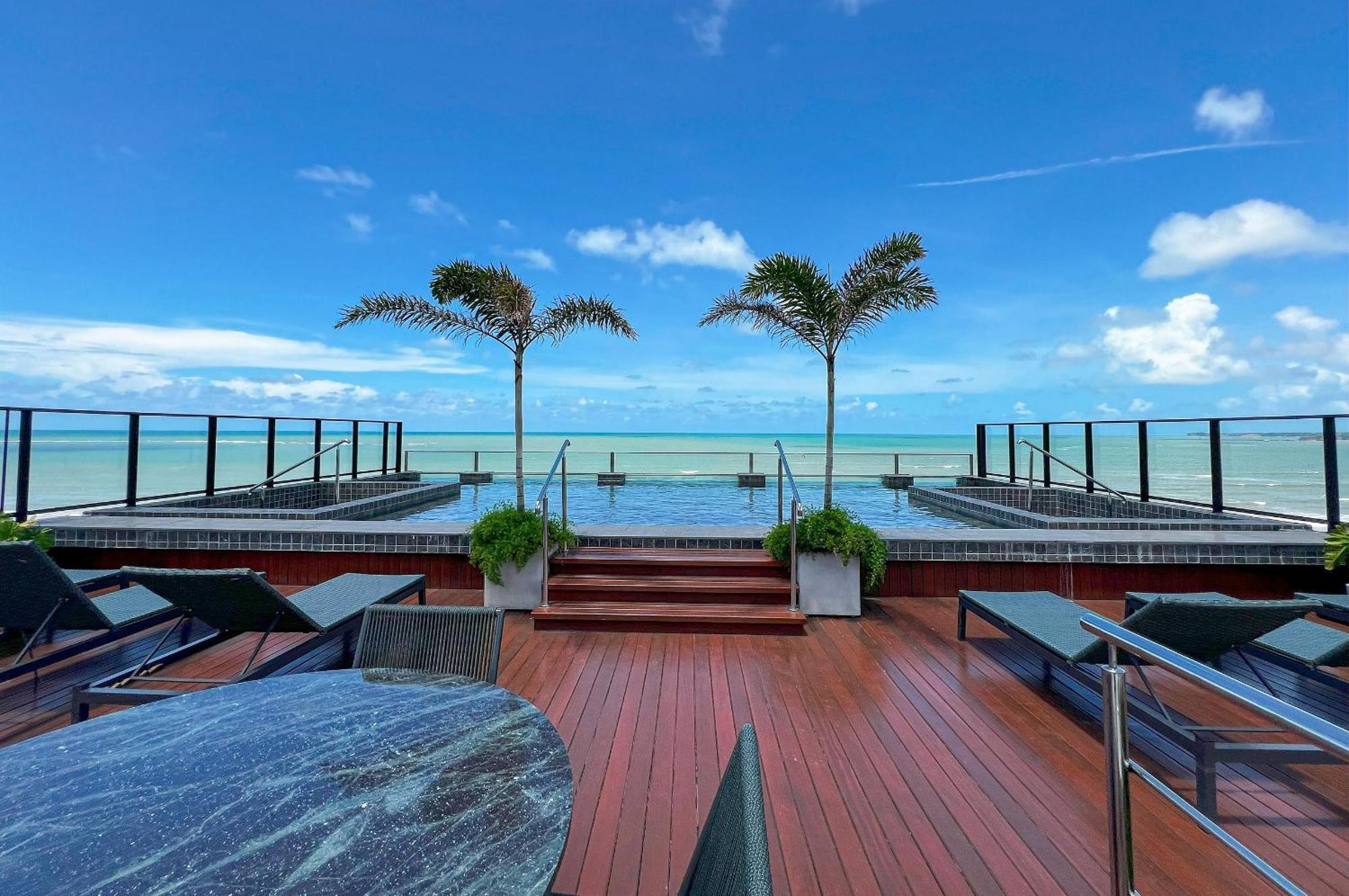 Apartamento Alta Garden Luxo Pe Na Areia 4 Pessoas Caribessa *