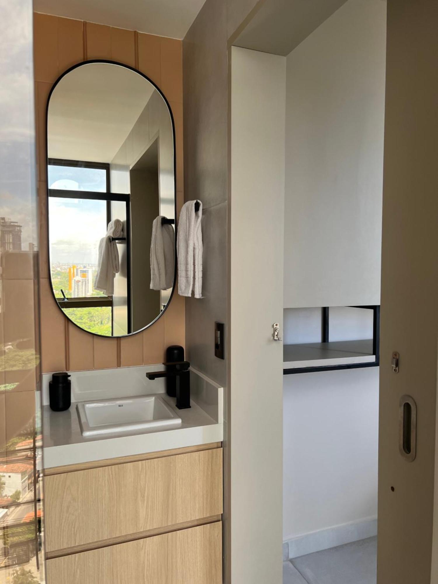 Apartamento Flat Charmoso Em Vista Mar & Mata