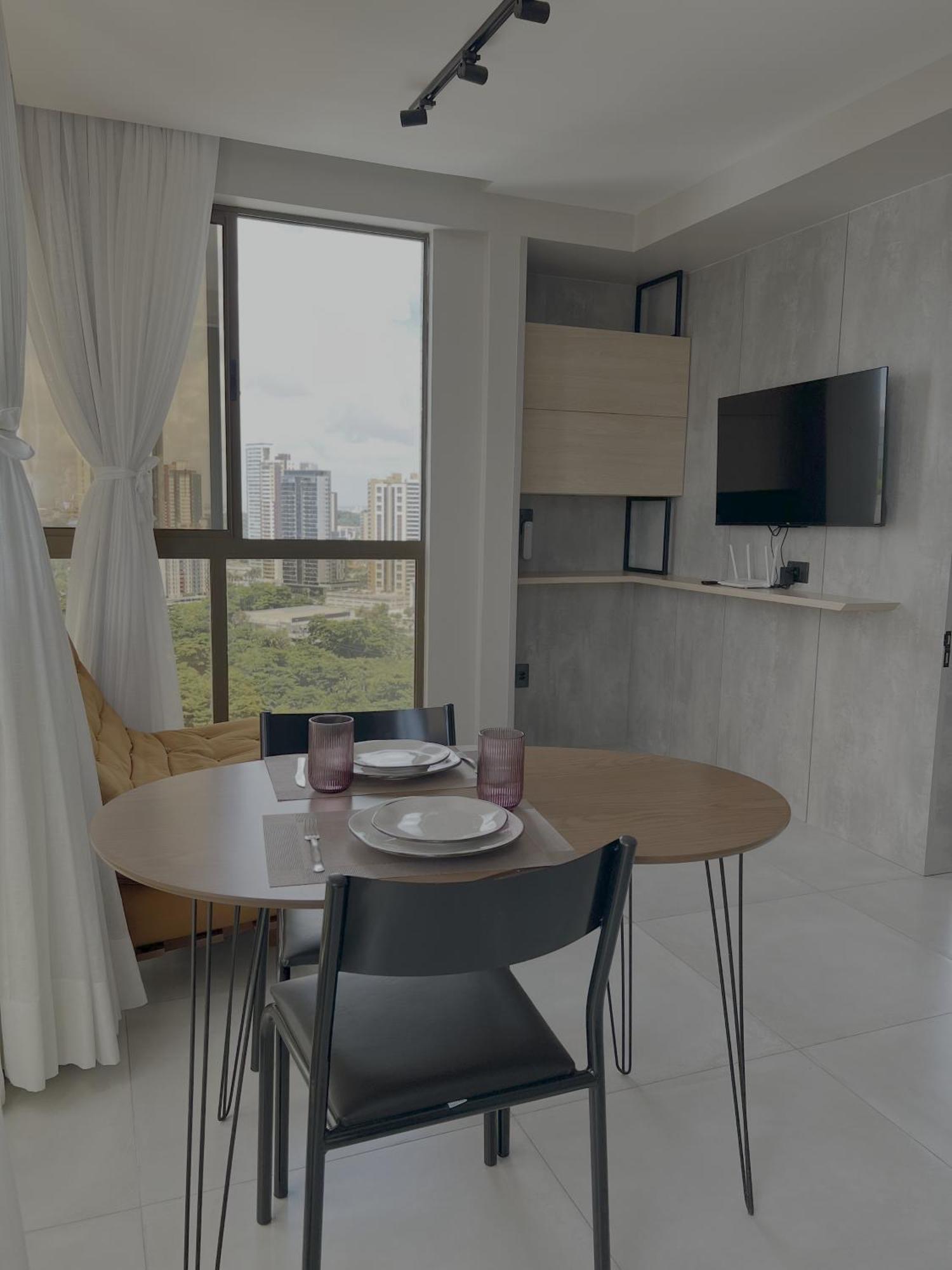 Flat Charmoso Em Vista Mar & Mata Apartamento