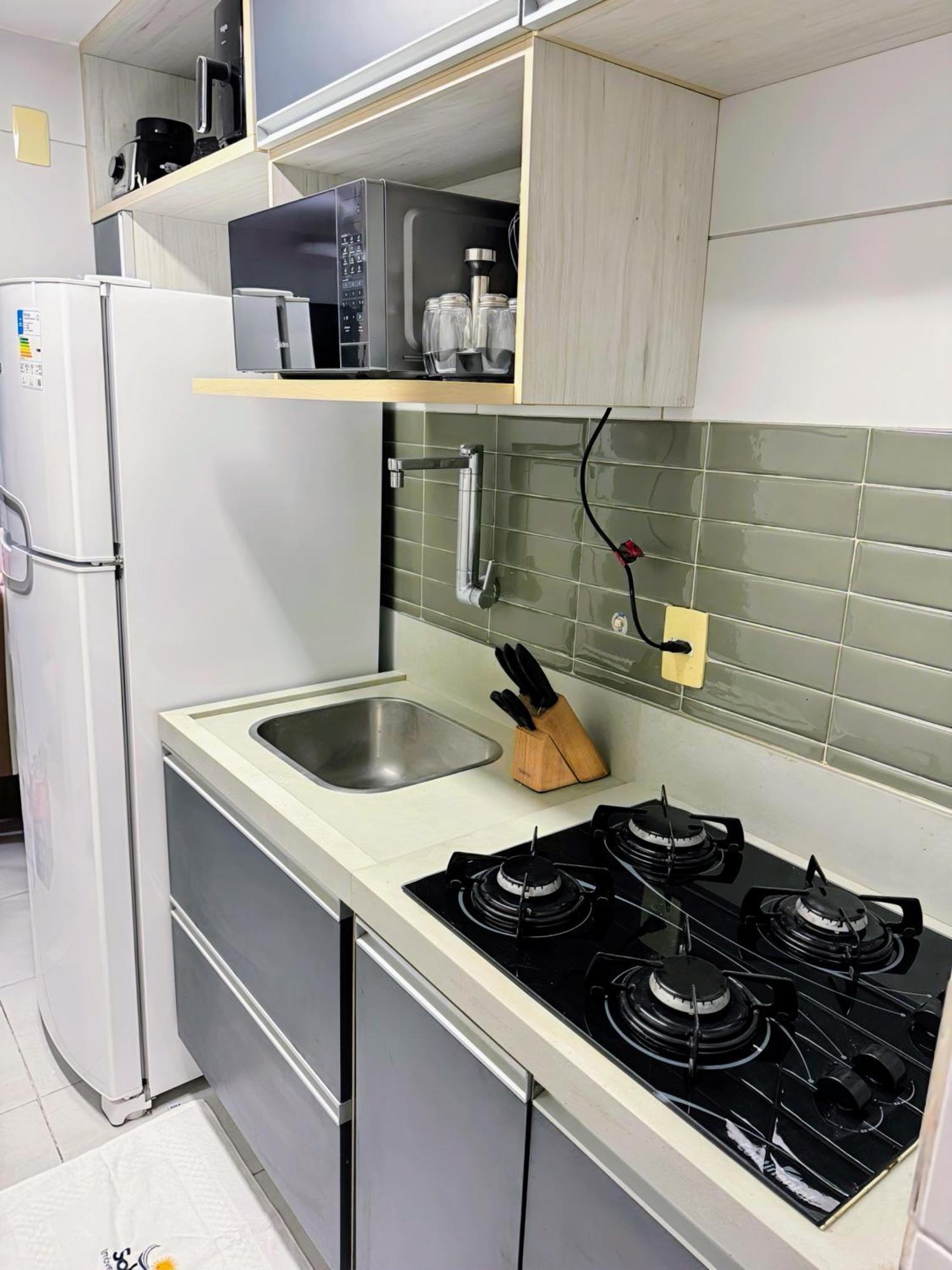 Flat Com 2 Qts Prox A Praia, Shoppings, Mercados, Restaurantes E Padarias Apartment