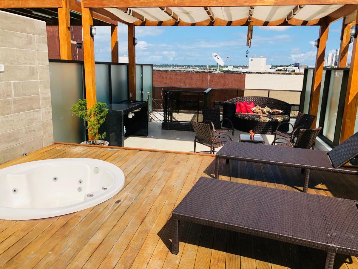 Cobertura Com Jacuzzi Em Tambau A 150m Da *