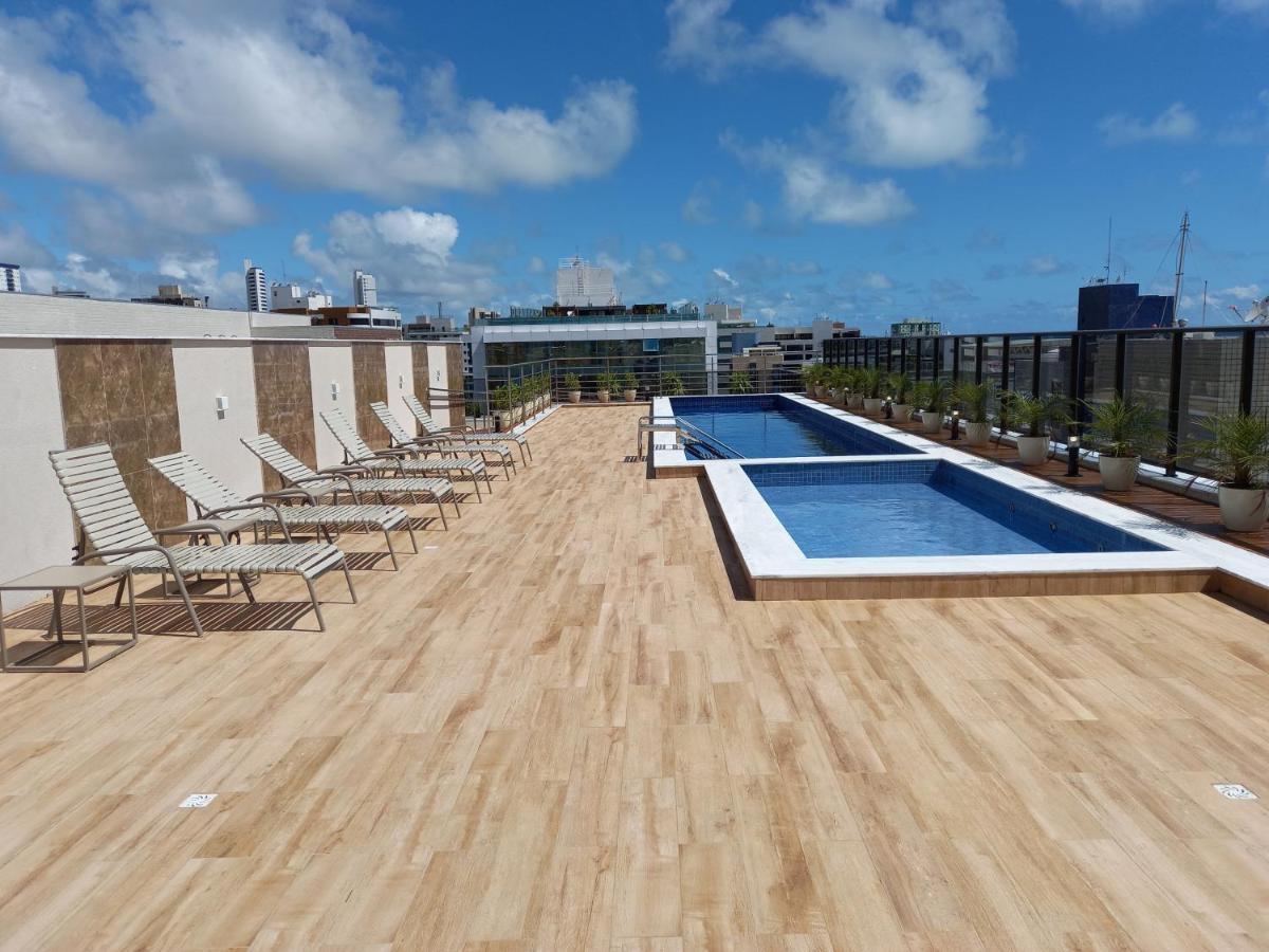 Flat A Uma Quadra Da E Do Largo De Tambau, Principal Ponto Turistico Da Do Cabo Branco! João Pessoa