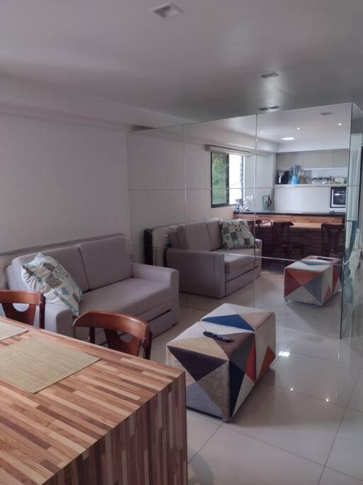 Flat Cabo Branco Frente Ao Mar Pe Na Areia *