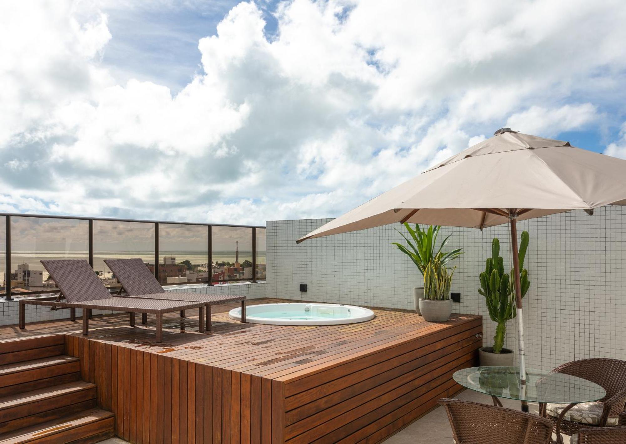 Cobertura Com Jacuzzi E Deslumbrante Vista Mar Joao Pessoa