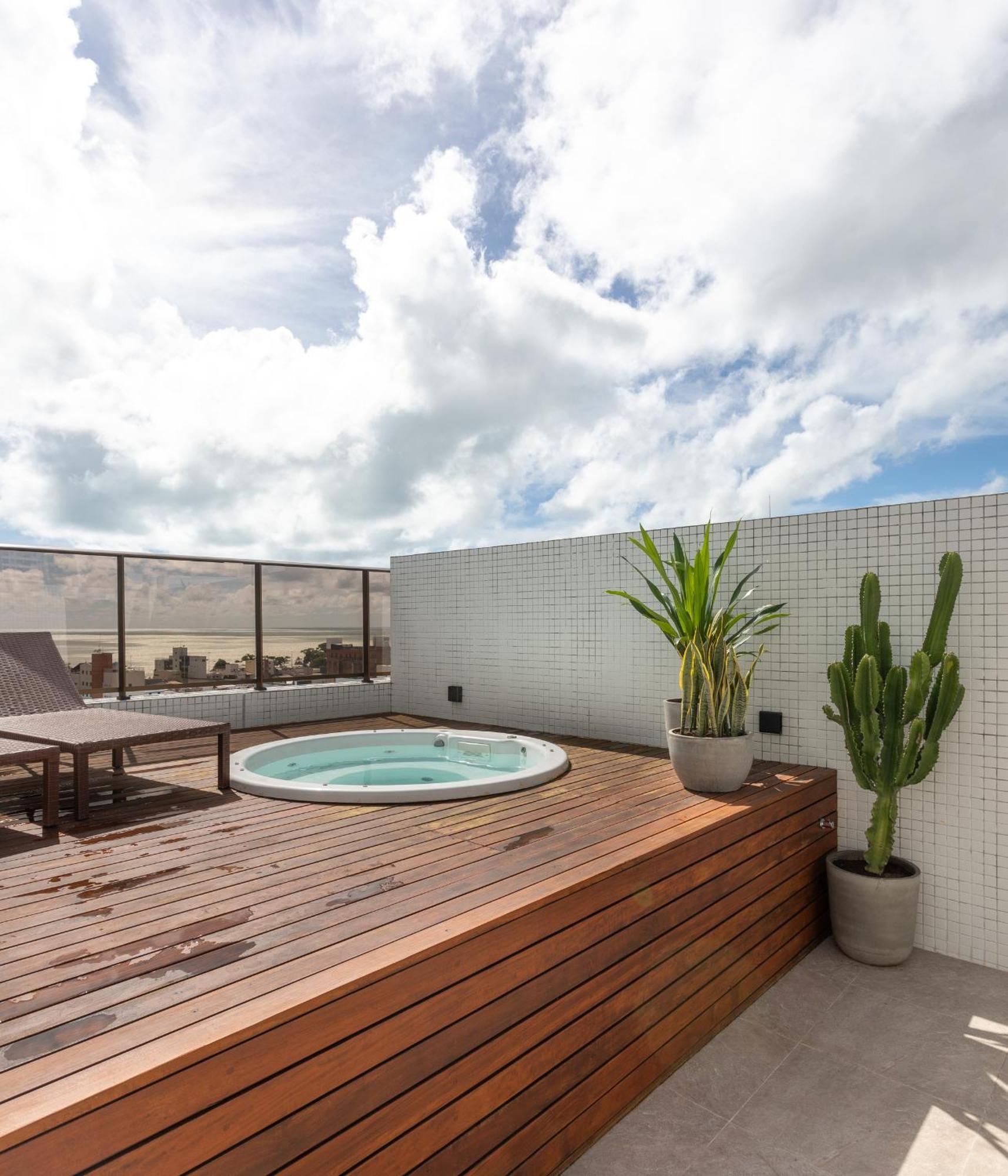 Cobertura Com Jacuzzi E Deslumbrante Vista Mar * Joao Pessoa
