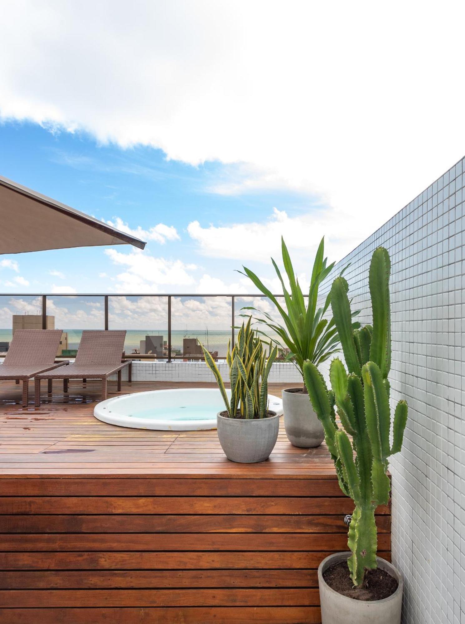 Apartment Cobertura Com Jacuzzi E Deslumbrante Vista Mar