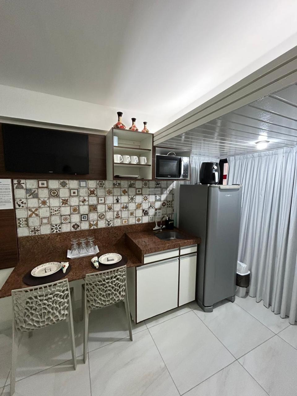 Apartamento Maravilhoso Flat Na Beira Mar De Tambau 104 *